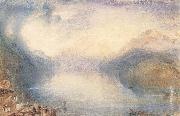 The Bay of Uri from above Brunnen, J.M.W. Turner